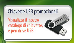 PROMOZIONE CHIAVETTE USB PERSONALIZZATE